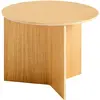 Image de Table d'appoint Slit ronde en bois Hay Chêne taille unique