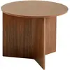 Image de Table d'appoint Slit ronde en bois Hay Noyer taille unique