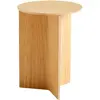 Image de Table d'appoint Slit ronde en bois Hay Chêne taille unique