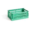 Image de Cagette pliable 100% recyclée Hay Vert Menthe S