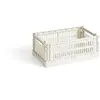 Image de Cagette pliable 100% recyclée Hay Off-White S