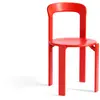 Image de Chaise Rey en bois laqué - Bruno Rey Hay Rouge taille unique