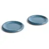 Image de Assiettes Barro - Set de 2 Hay Bleu S