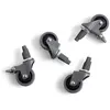 Image de Roues pour cagette pliable Crate - Set de 4 Hay Gris M