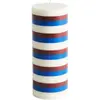 Image de Bougie Column à Rayures Hay Marron M