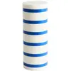 Image de Bougie Column à Rayures Hay Bleu L