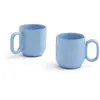 Image de Tasses en terracotta Barro - Set de 2, Rui Pereira Hay Bleu ciel taille unique