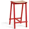 Image de Tabouret Haut 65 cm Taburete 8 Hay Rouge taille unique