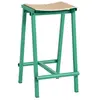 Image de Tabouret Haut 65 cm Taburete 8 Hay Vert taille unique