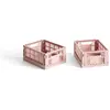 Image de Cagettes pliables - Set de 2 Hay Blush XS