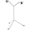 Image de Chandelier Wire Hay Argenté taille unique