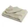 Image de Plaid en laine Mono Hay Gris 130x180