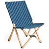 Image de Chaise pliable Outdoor Market, Jasper Morrison Hay Bleu taille unique