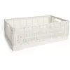 Image de Grande cagette pliable Crate Hay Blanc XL