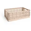 Image de Grande cagette pliable Crate Hay Poudre L