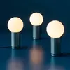 Image de Lampe de table LED HAY TURN ON, bleue, hauteur 20 cm, à intensité variable