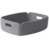 Image de Panier de rangement bas Restore Muuto Gris S