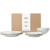 Image de Broste Copenhagen Nordic Sand 80019819 Service de table pour deux personnes en grès, passe au lave-vaisselle et au micro-ondes Beige