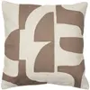 Image de Housse de coussin Mundo Broste Copenhagen Marron glacé 50x50