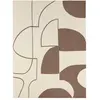 Image de Plaid en coton Maren Broste Copenhagen Marron glacé 130x180