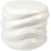 Image de Table d'appoint en grès Earthernware Broste Copenhagen Crème taille unique