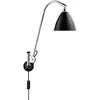 Image de GUBI Bestlite BL6 applique chromée/noire