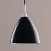 Image de GUBI Bestlite BL9 suspension Ø16 cm chromée/noire
