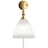 Image de Applique murale Gubi Bestlite BL7, porcelaine/laiton, 16 cm, E14