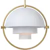 Image de GUBI Suspension Multi-Lite, Ø 36 cm, laiton/blanc