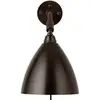 Image de Applique murale Gubi Bestlite BL7, noire, Ø 16 cm, E14
