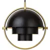 Image de Suspension Gubi Multi-Lite, Ø 27 cm, laiton/noir