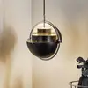 Image de Suspension Gubi Multi-Lite, Ø 27 cm, chrome/noir