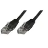Image de MicroConnect Cat5e UTP 0.5m câble de réseau 0,5 m Noir - Câbles de réseau (0,5 m, RJ-45, RJ-45, Noir)