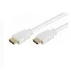 Image de MicroConnect HDM191915V1.4W Câble HDMI Blanc-embout Jaune