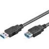 Image de Generica Microconnect USB3.0AAF5B câble USB 5 m USB A Noir