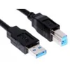 Image de Microconnect USB3.0AB3B câble USB 3 m USB A USB B Noir
