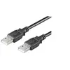 Image de Microconnect USB2.0, M/M, 1.8m câble USB 1,8 m USB A Noir