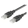 Image de Microconnect USB2.0, M/M, 5m câble USB USB A Noir