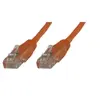 Image de MicroConnect UTP6002O câble de réseau 0,2 m Cat6 U/UTP (UTP) Orange - Câbles de réseau (0,2 m, Cat6, U/UTP (UTP), RJ-45, RJ-45, Orange)