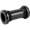 Image de CeramicSpeed ITA Boîtier de pédalier fileté Alpha Road Dub   Noir | Roulements en céramique, transfert de puissance optimisé, faible friction, courses en acier inoxydable durable, design scellé avancé