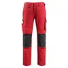 Image de Mascot 12679-442-0209-76C50 Mannheim Pantalon Taille Longueur 76 cm/C50 Rouge/Noir