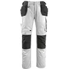 Image de Mascot 14031-203-0618-90C58 Bremen Pantalon d'artisan Taille L90 cm/C58 Blanc/Anthracite