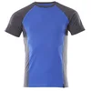 Image de Mascot 50567-959-11010-XS Potsdam T-shirt Taille XS Bleu Bleuet/Noir Bleu