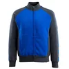 Image de Mascot 50565-963-11010-4XL Amberg Sweatshirt zippé Taille 4XL Bleu Bleuet/Noir/Bleu