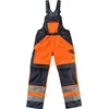 Image de MASCOT Gosford Salopette haute visibilité EN 20471 Classe 2 Orange d'avertissement Bleu | 52