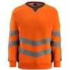Image de Mascot 50126-932-14010-2XL Wigton Sweatshirt Taille 2XL Orange/Noir-Bleu