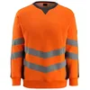 Image de Mascot 50126-932-14010-4XL Wigton Sweatshirt Taille 4XL Orange/Noir-Bleu