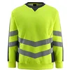 Image de Mascot 50126-932-17010-4XL Wigton Sweatshirt Taille 4XL Jaune/Noir-Bleu