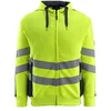 Image de Mascot 50138-932-17010-M Corby Sweatshirt zippé Taille M Jaune/Noir/Bleu