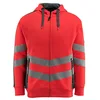 Image de Mascot 50138-932-22218-M Corby Sweatshirt zippé Taille M Rouge/Anthracite Foncé